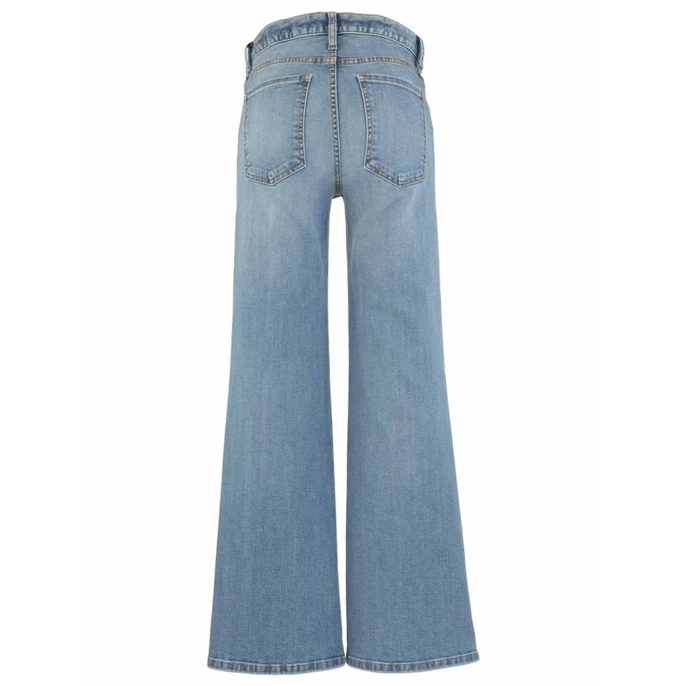 NEW KUT FROM THE KLOTH maya high rise wide leg drawcord jeans in protect wash - Picture 6 of 6